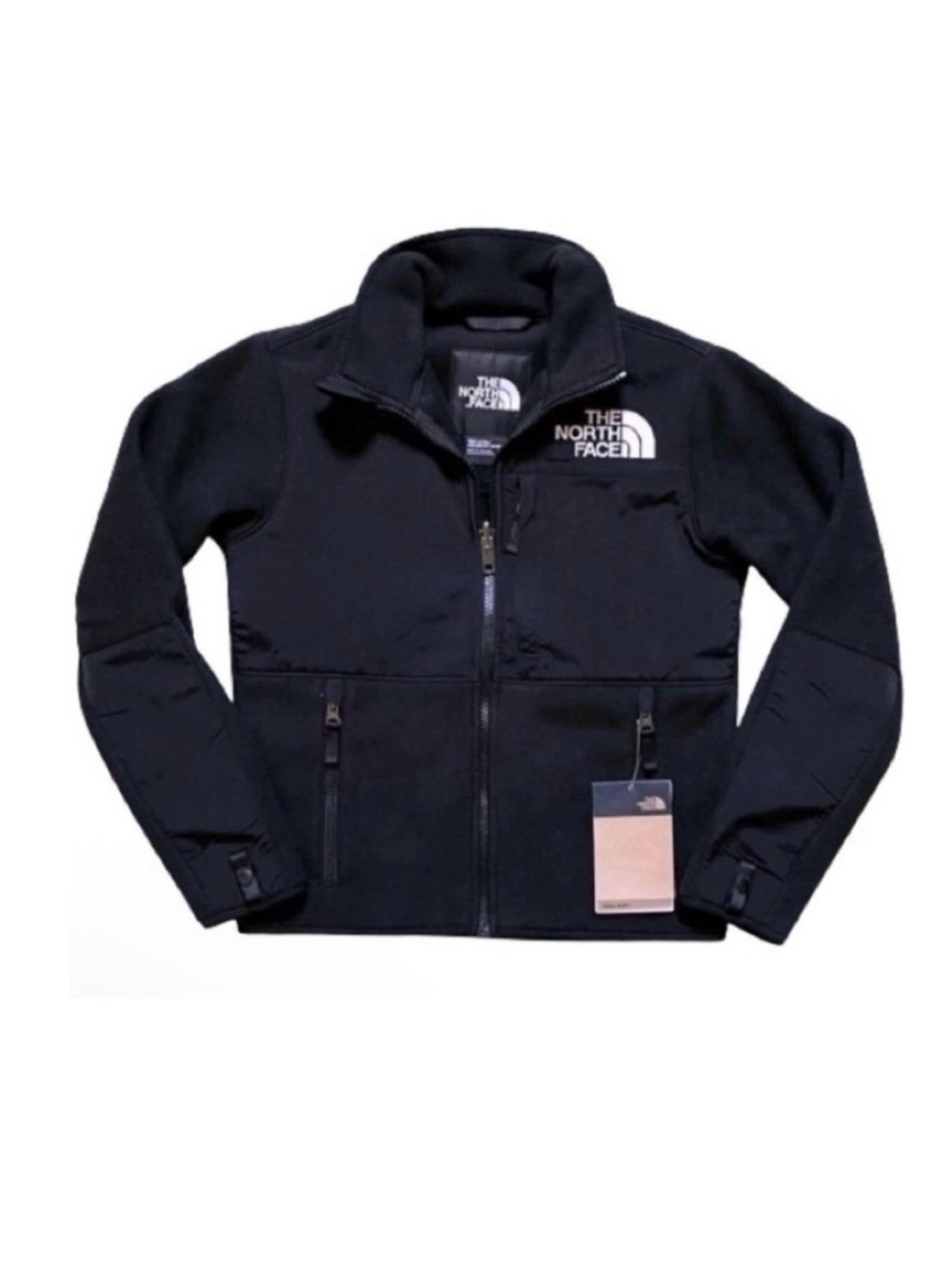 🆕- The North Face Youth Unisex Denali Black Fleece Jacket